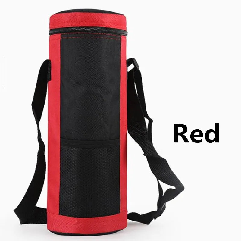 Summer Travel Portable Thermal Insulated 1.5L Bottle Cooler Bags Camping Accessories Insulated Water Bottle Warmer