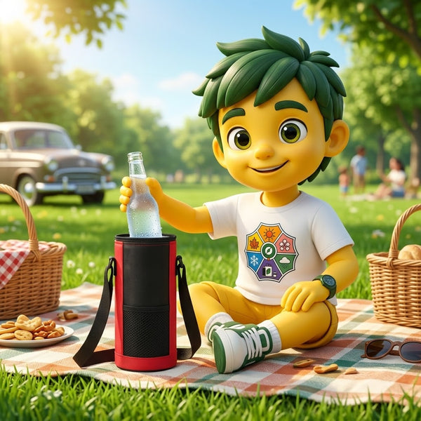 1.5L Insulated Bottle Cooler Bag