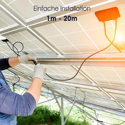 Enjoysolar 6Mm² Professional Connection Cable Solar Charge Controller to Solar Module MC4 Solar Cable (5M)