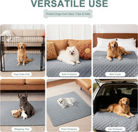 Reusable Washable Pee Pads for Dogs Large/Extra Large 36'' X 41'' 2 Pack, Absorbent Pet Puppy Dog Training Pads Non-Slip, Waterproof Whelping Potty Pads for Dogs Leak-Proof