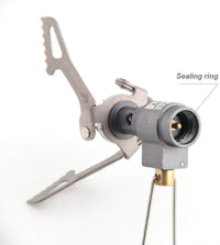 Only 25G -3000T Ultra-Light Titanium Alloy Camping Stove Gas Stoves Outdoor Cooker Outdoor Stove Gas Stove Miniature Portable Picnic