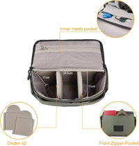 Camera Bag Small DSLR Camera Shoulder Bag for Photographer Waterproof Messenger Bag Crossbody Case Compatible with Canon Sony Nikon