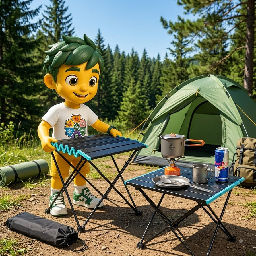Folding Aluminium Camping Table
