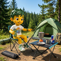 Folding Aluminium Camping Table