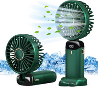 Portable Hand-Held Fan Mini Folding Desk Fan Cooler Cooling USB Rechargeable UK