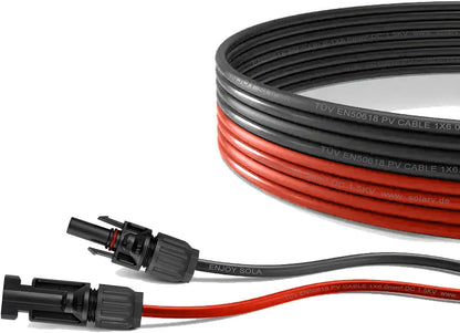 Enjoysolar 6Mm² Professional Connection Cable Solar Charge Controller to Solar Module MC4 Solar Cable (5M)