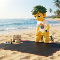 Portable Waterproof Picnic Mat Beach Blanket – Sand-Free Camping Mat Lightweight Outdoor Ground Sheet