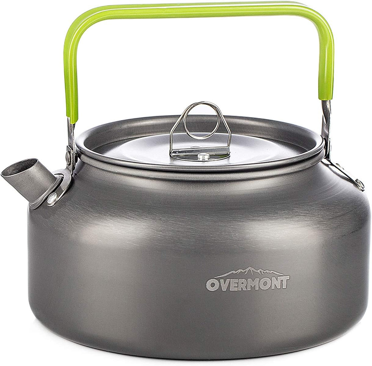 1.2L Ultralight Camping Kettle Cookware Set Outdoor Cooking Mess Kit Pots Pans Portable for Backpacking Hiking Trekking Picnic Fishing Mountaineering