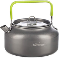 1.2L Ultralight Camping Kettle Cookware Set Outdoor Cooking Mess Kit Pots Pans Portable for Backpacking Hiking Trekking Picnic Fishing Mountaineering