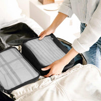 Packing Cubes for Suitcase 10 Sizes Suitcase Organizer Bags 10 Pcs Travel Bags Organiser (10, Black)